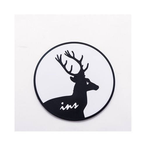 Vaikiškas silikoninis pietų padėkliukas "Puikusis elnias" (eko draugiškas)