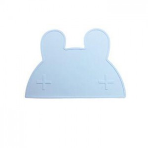 Vaikiškas silikoninis pietų padėkliukas "Kiškiuko stilius" (eko draugiškas)