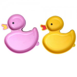 Vaikiškas silikoninis pietų padėkliukas "Puikieji ančiukai" (eko draugiškas)