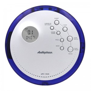 Nešiojamas CD MP3 grotuvas "Walkman Pro"