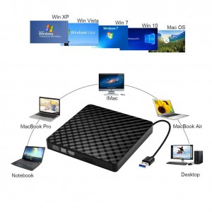 CCD ir DVD grotuvas "High Speed" (USB 3)