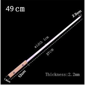 Plieniniai iešmai kepimui "Profesionalas 3" (49 cm)