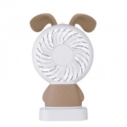 Elektroninis įkraunamas nešiojamas ventiliatorius "Puikusis šuniukas"