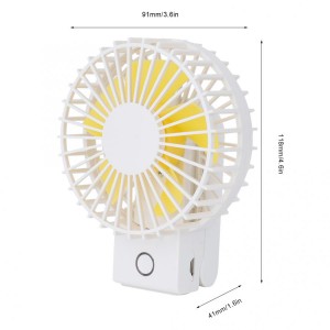 Elektroninis įkraunamas nešiojamas ventiliatorius "Patogiukas"