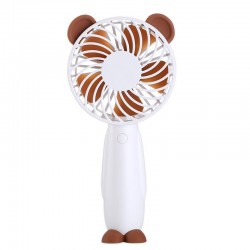 Elektroninis įkraunamas nešiojamas ventiliatorius "Puikusis meškiukas 5"