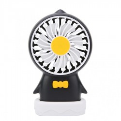 Elektroninis įkraunamas nešiojamas ventiliatorius "Puikusis pingvinas"