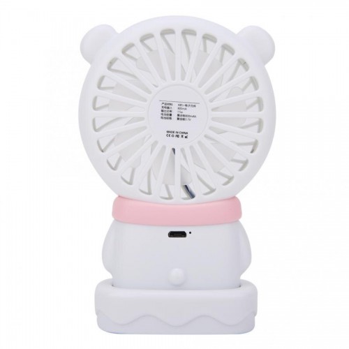 Elektroninis įkraunamas nešiojamas ventiliatorius "Šiaurės meška"