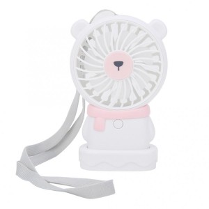 Elektroninis įkraunamas nešiojamas ventiliatorius "Šiaurės meška"