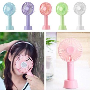 Elektroninis įkraunamas nešiojamas ventiliatorius "Patogiau nebūna"