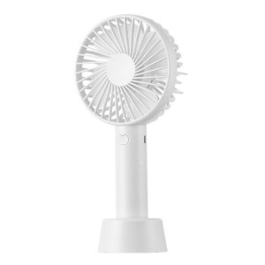 Elektroninis įkraunamas nešiojamas ventiliatorius "Patogiau nebūna"