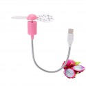 Lankstus USB ventiliatorius "Puikioji gėlytė"