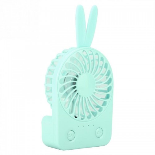 Elektroninis įkraunamas nešiojamas ventiliatorius "Zuikutis 3"