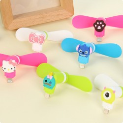 Elektroninis įkraunamas nešiojamas ventiliatorius "Smagumėlis"