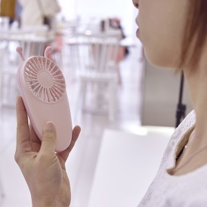 Elektroninis įkraunamas nešiojamas ventiliatorius "Puikioji sraigė 2"