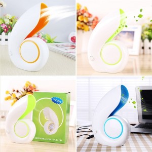 Elektroninis įkraunamas nešiojamas ventiliatorius "Puikioji sraigė 6"