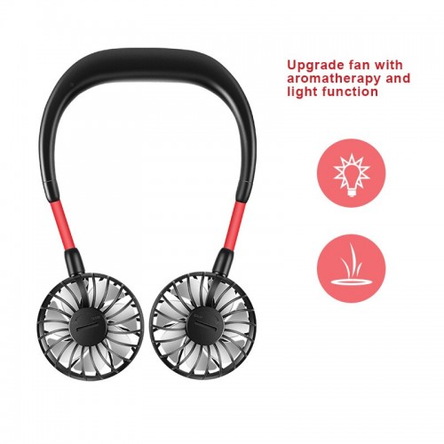 Elektroninis įkraunamas nešiojamas ventiliatorius "Patogiau nebūna 7"