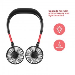 Elektroninis įkraunamas nešiojamas ventiliatorius "Patogiau nebūna 7"