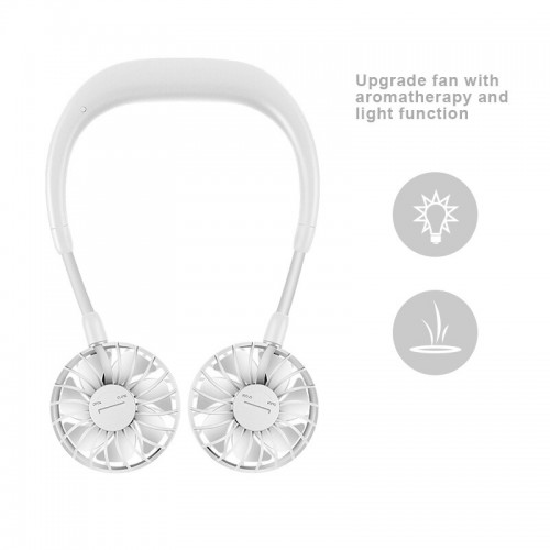 Elektroninis įkraunamas nešiojamas ventiliatorius "Patogiau nebūna 8"