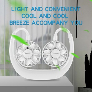 Elektroninis įkraunamas nešiojamas ventiliatorius "Patogiau nebūna 6"