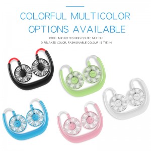 Elektroninis įkraunamas nešiojamas ventiliatorius "Patogiau nebūna 11"