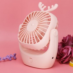 Elektroninis įkraunamas nešiojamas ventiliatorius "Puikusis raguotasis"