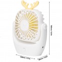 Elektroninis įkraunamas nešiojamas ventiliatorius "Puikusis raguotasis 2"