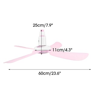 Elektroninis pakabinamas ventiliatorius "Stiliaus elegancija 13" (220 V)