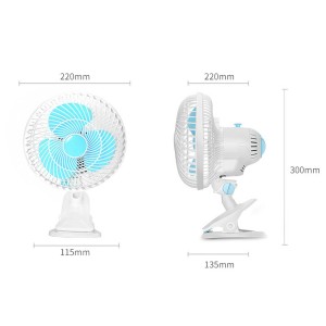 Elektroninis pastatomas ventiliatorius "Stiliaus elegancija 8" (220 V)