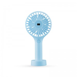 Elektroninis įkraunamas nešiojamas ventiliatorius "Elegancija 6"