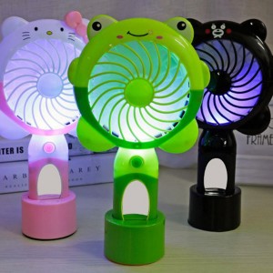 Elektroninis įkraunamas nešiojamas ventiliatorius "Puikieji žvėreliai"