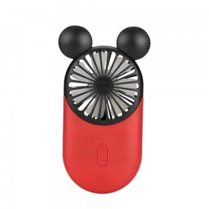 Elektroninis įkraunamas nešiojamas ventiliatorius "Mielasis peliukas 3"