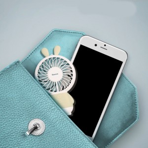 Elektroninis įkraunamas nešiojamas ventiliatorius "Mažylis 12"