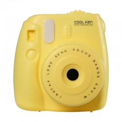 Elektroninis įkraunamas nešiojamas ventiliatorius "Fotoaparatas"