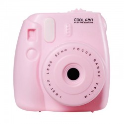 Elektroninis įkraunamas nešiojamas ventiliatorius "Fotoaparatas 3"