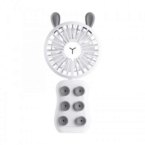 Elektroninis įkraunamas nešiojamas ventiliatorius "Linksmuolis 2"