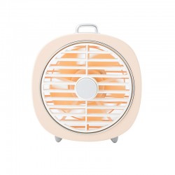 Elektroninis įkraunamas nešiojamas ventiliatorius "Retro 3"