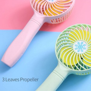 Elektroninis įkraunamas nešiojamas ventiliatorius "Snaigė 3"