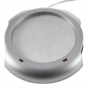 Puodelio šildytuvas + USB šakotuvas