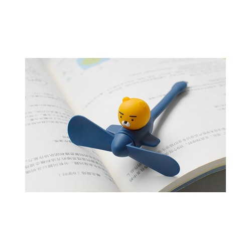 Nešiojamas USB ventiliatorius "Lakūnas meškinas"