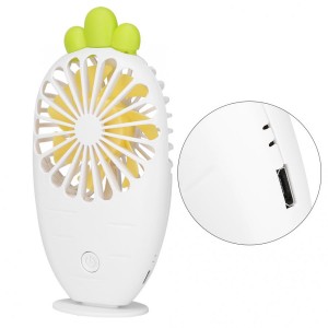 Elektroninis įkraunamas nešiojamas ventiliatorius "Gaidžiukas"