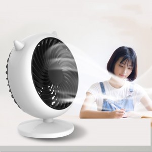 Elektroninis įkraunamas nešiojamas ventiliatorius "Su ragiukais 4"