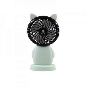 Elektroninis įkraunamas nešiojamas ventiliatorius "Puikusis katinas 4"