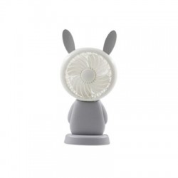 Elektroninis įkraunamas nešiojamas ventiliatorius "Puikusis zuikiukas 3"