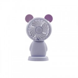 Elektroninis įkraunamas nešiojamas ventiliatorius "Puikusis meškiukas 4"