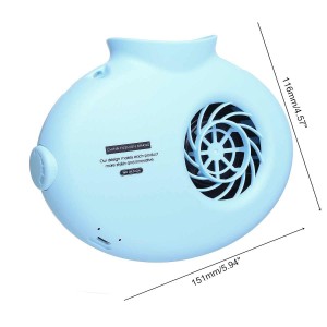Elektroninis įkraunamas nešiojamas ventiliatorius "Modernumas 12"