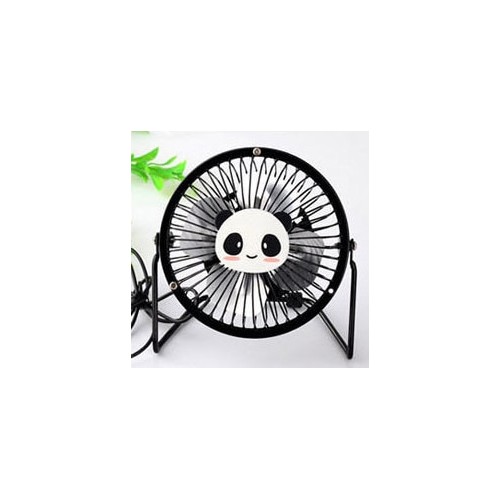 Elektroninis įkraunamas nešiojamas ventiliatorius "Linksmasis pandžiukas"