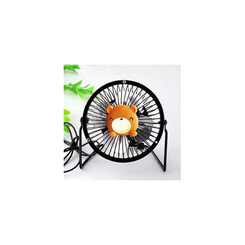 Elektroninis įkraunamas nešiojamas ventiliatorius "Linksmasis meškiukas 2"