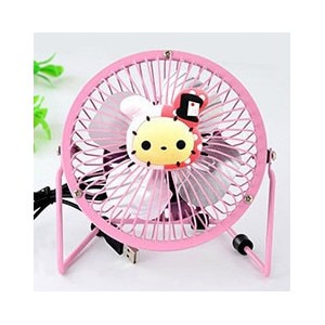 Elektroninis įkraunamas nešiojamas ventiliatorius "Linksmasis vaikiukas"