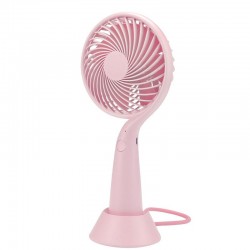 Elektroninis įkraunamas nešiojamas ventiliatorius "Modernusis stilius 2"