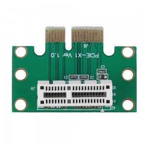 PCI Express 90º plokštė "Blue edition" (PCI-E, 1X)